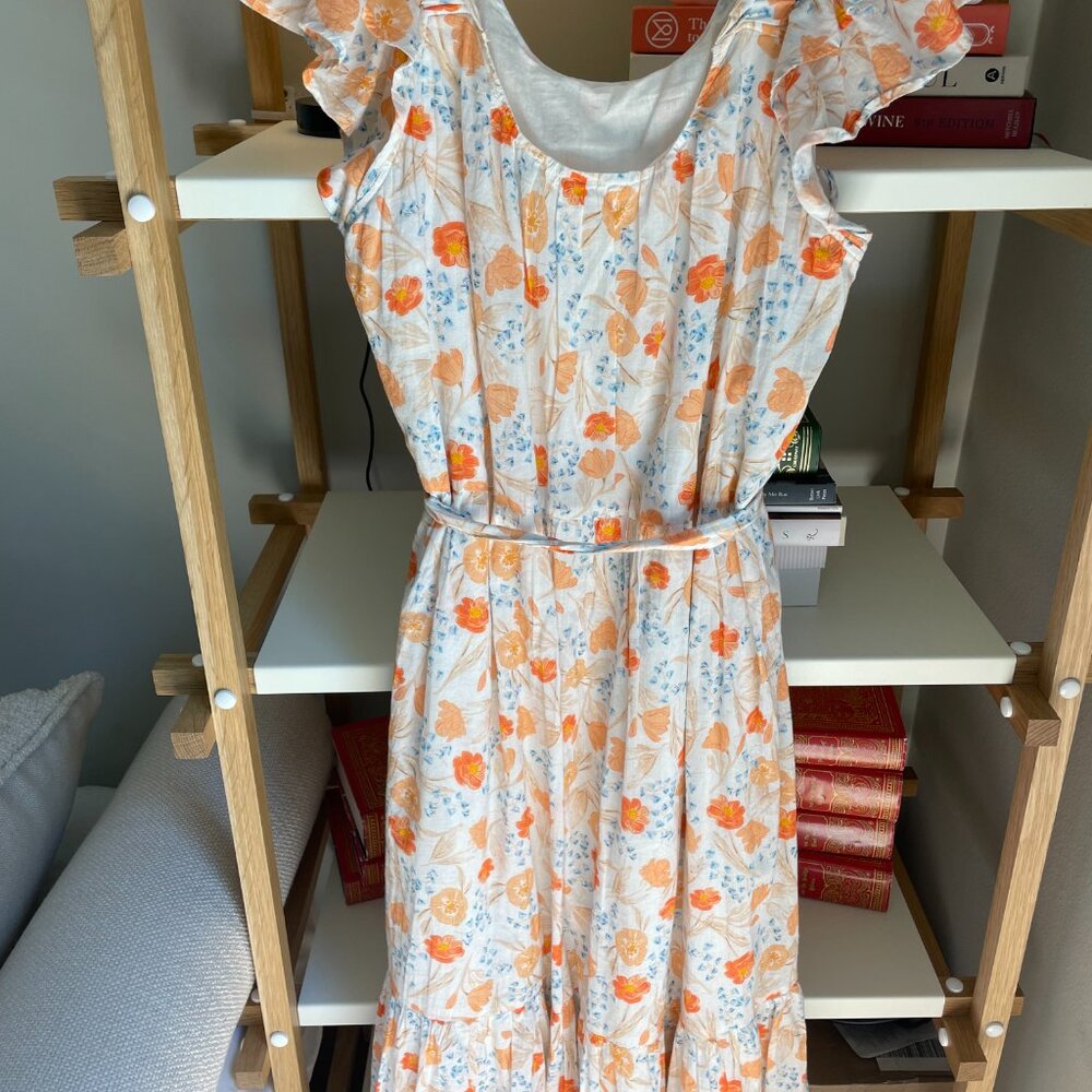 Lali Ruffle Tank Dress, L - Picture 2 of 4